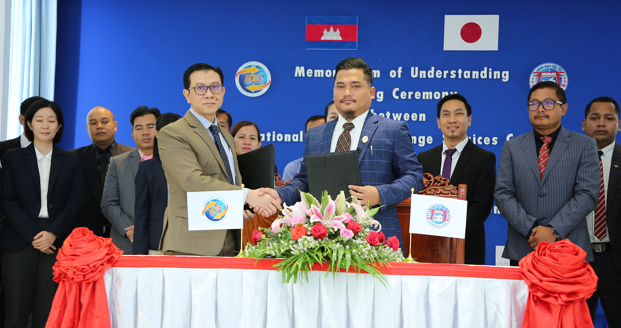 ICES Cambodia Memorandum of Understanding with Mirai Japanese Language School