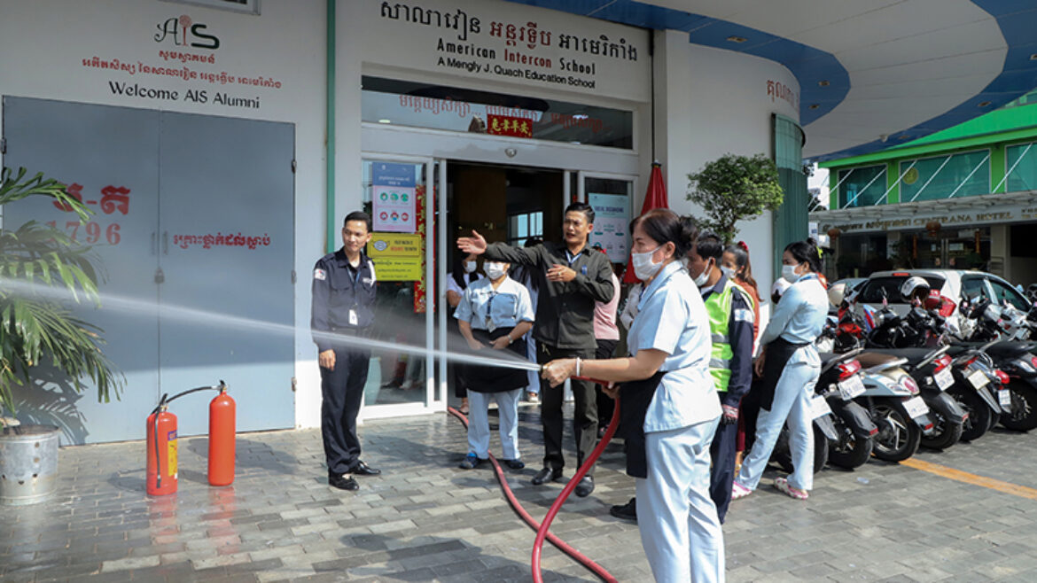 Workshop on “Methods and Use of Fire Extinguishers”